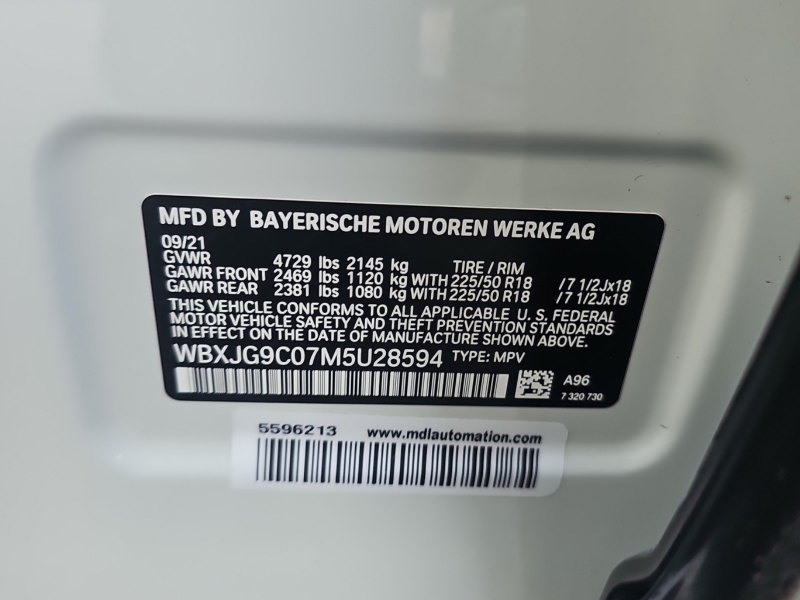 2021 BMW X1 Sports Activity Vehicle xDrive28i