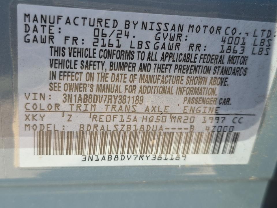 NISSAN SENTRA - 6